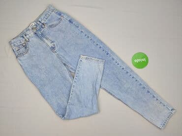 dżinsy z wysokim stanem duże rozmiary: PULL&BEAR, Jeansy damskie, S — 2