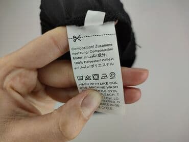 materiałowe spodnie z wysokim stanem lata 80: Spodnie materiałowe damskie, rozmiar L — 5