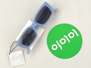 paski do sukienki srebrne: Glasses, Sunglasses, Rectangular design, condition - Perfect — 2
