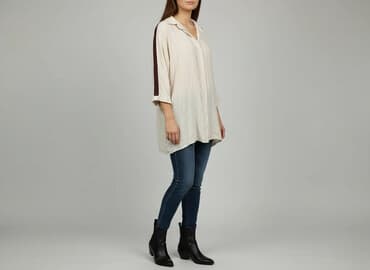 długa luźna bluzki: Women's blouse, size L — 1