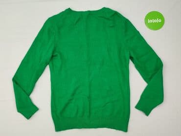 limonkowy sweter reserved: Sweter damski, rozmiar S — 3