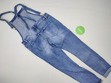 jeans pull and bear: FB Sister, Ogrodniczki damskie, rozmiar L — 3