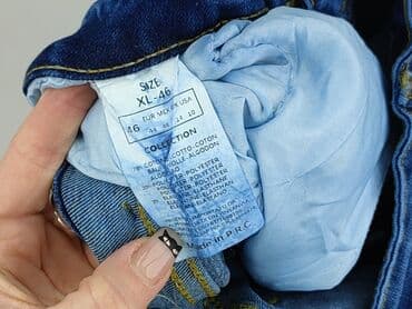 dżinsy z przetarciami: Jeansy damskie, rozmiar XL — 4