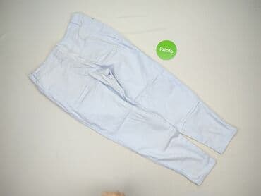 granatowe chinosy damskie: Spodnie materiałowe damskie, rozmiar XL — 3