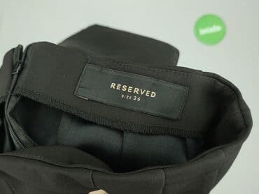 czarne plisowane spódniczka: Reserved, Spódnica damska, rozmiar S — 6