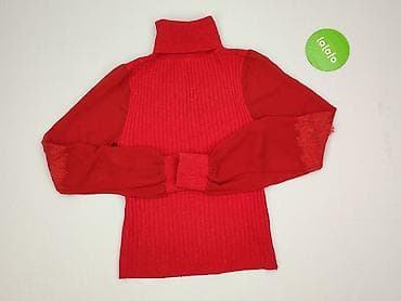 czarny sweter: Golf damski, rozmiar One size — 3