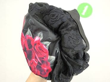 czarne bluzki w czerwone kwiaty: Bluzka damska, rozmiar S — 4