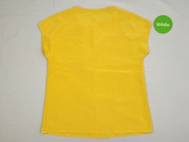 żółte bluzki z krótkim rękawem: Bluzka damska, rozmiar XL — 3