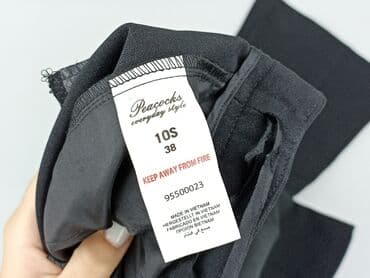 jeansy bootcut: Peacocks, Material trousers for women, size M (EU 38) — 5
