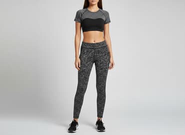 legginsy sportowe damskie fitness: Legginsy Sportowe damskie, rozmiar S — 6