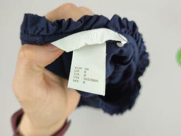 granatowe bluzki: H&M, Bluzka damska, rozmiar M — 4