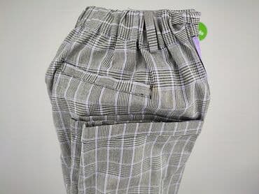 spodnie w panterkę sinsay: Spodnie materiałowe damskie, rozmiar L — 6