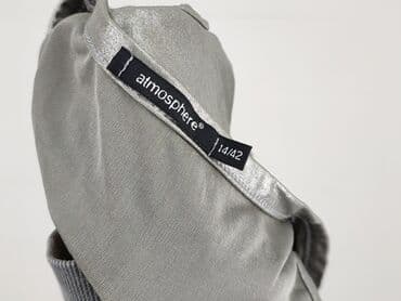 sweter z transparentnymi rękawami: Atmosphere, Bluzka damska, rozmiar L — 4