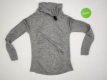 bluza szara: Bluza z kapturem damska, rozmiar M — 2