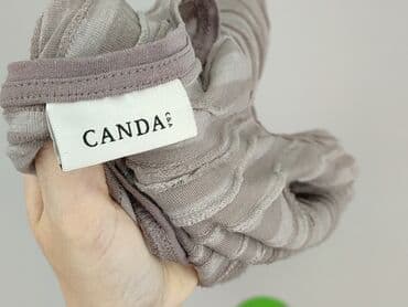 sweter piórkowy na drutach: Canda, Bluzka damska, rozmiar L — 4