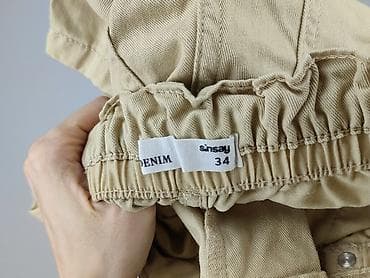 cargo hm: Sinsay, Spodnie cargo damskie, rozmiar XS — 5