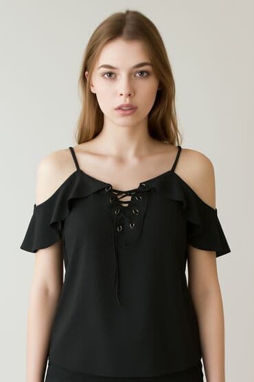 koszulki z długim rękawem damskie guess originals: Guess, Women's blouse, size M — 1