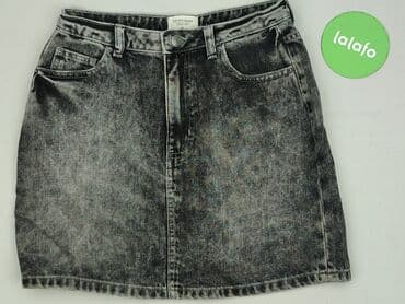 szara spódniczka jeansowe: House of Denim, Spódnica damska, rozmiar M — 2