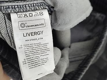 granatowe joggery: Spodnie dresowe jogger LIVERGY - Kolor: ciemnoszary/graphite — 5