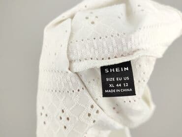 dluga biala koszula: Shein, Bluzka damska, rozmiar XL — 4