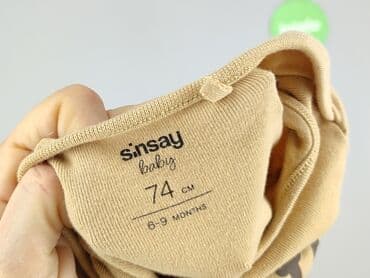 sukienki z weluru i aksamitu allegro: Body, Sinsay, 6-9 months, 
condition - Very good — 4