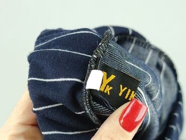 spodnie w paski pull and bear: Spodnie materiałowe damskie, rozmiar M — 5