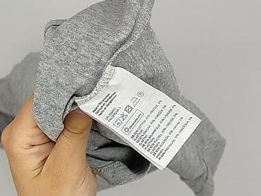 szare koszulki: H&M Basic, T-shirt damski, rozmiar M — 6