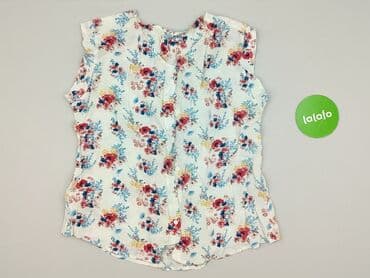 zwiewna bluzki w kwiaty: Bluzka damska, rozmiar M — 2