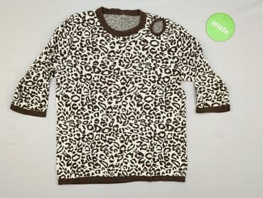 zara sweter w panterkę: Sweter damski, rozmiar M — 2