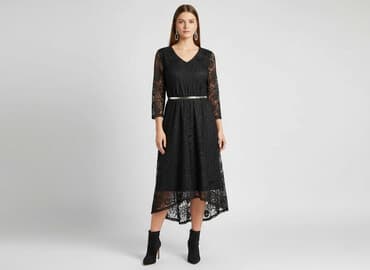 sukienki koronkowe na wesele dla mamy: Sukienka damska, rozmiar M — 7