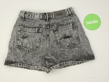 spodnie z wysokim stanem dla niskich: PULL&BEAR, Szorty damskie, XS — 3