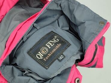 kurtka z ekoskóry z futerkiem: Kurtka przejściowa, 10 lat, 134-140 cm, stan - Bardzo dobry — 4