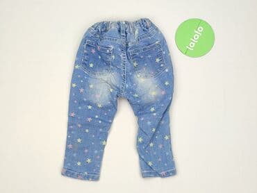 guess sukienki letnie: Denim pants, 9-12 months, condition - Very good — 3