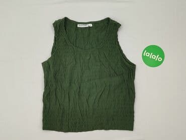 zielone eleganckie bluzki: T-shirt damski, rozmiar L — 2