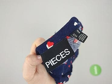 biale spodnie materialowe: Pieces, Bluzka damska, rozmiar M — 5