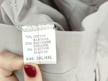 legginsy modelujace push up: Spodnie materiałowe damskie, rozmiar 4XL — 4