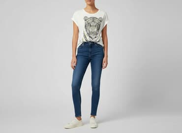 koszula z misiem damska: TU Woman, Футболка жіноча, розмір S — 1