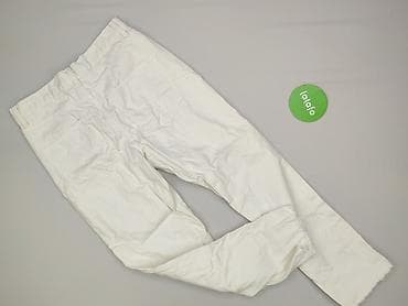 biale jeansy: Jeansy damskie, rozmiar L — 3