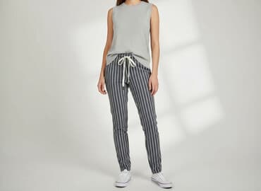 spodnie materiałowe tommy hilfiger: Spodnie materiałowe damskie, rozmiar S — 6