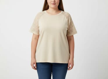 raglan t shirty: T-shirt damski, rozmiar 5XL — 1