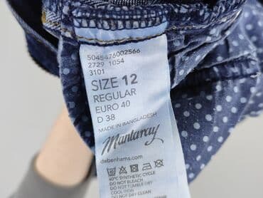 jeansy z asymetrycznym zapieciem: Jeansy damskie, L — 6