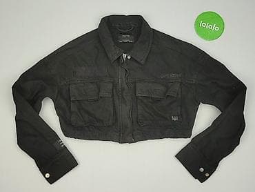 pull and bear cargo: Bershka, Women`s jeans jacket, size S — 2