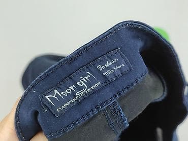 jeans wide: Spodnie materiałowe damskie, rozmiar L — 4