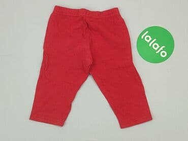 rajstopy w czerwono czarne paski: Leggings, 0-3 months, condition - Very good — 3