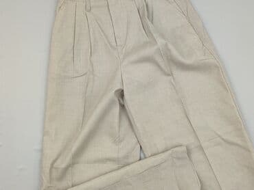 taranko com sukienki: Sinsay, Material trousers for women, size XS (EU 34) — 1