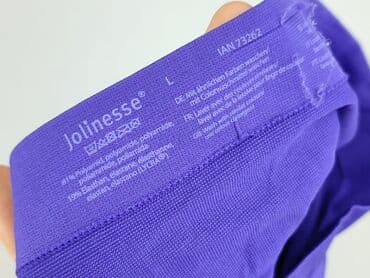 srebrne legginsy: Jolinesse, Legginsy Sportowe damskie, rozmiar L — 4
