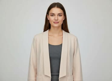 różowy sweter reserved: Kardigan damski, S — 6