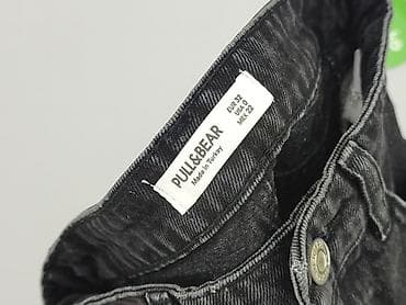czarne jeansy pull: PULL&BEAR, Szorty damskie, rozmiar 2XS — 5