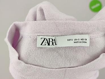 botki zara brazowe: Zara, Sweter damski, rozmiar S — 4
