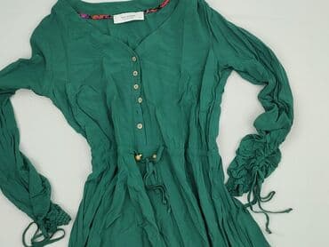 sukienki w stylu boho midi: Blue shadow, Sukienka damska, M — 1